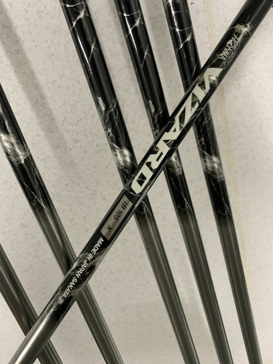 Golf Iron Set Honma Tour World TW727M Forged VIZARD IB-105
