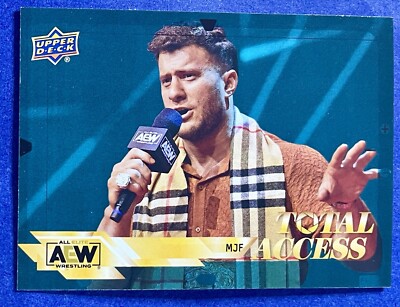 MJF 2024 Upper Deck AEW TOTAL ACCESS INSERT Card #TA-3