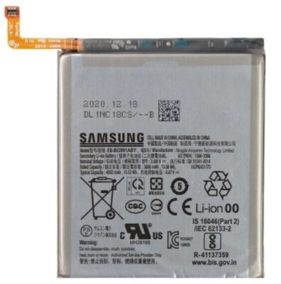 Batería Original Samsung EB-BG991ABY 4000mAh para Samsung Galaxy S21 G991