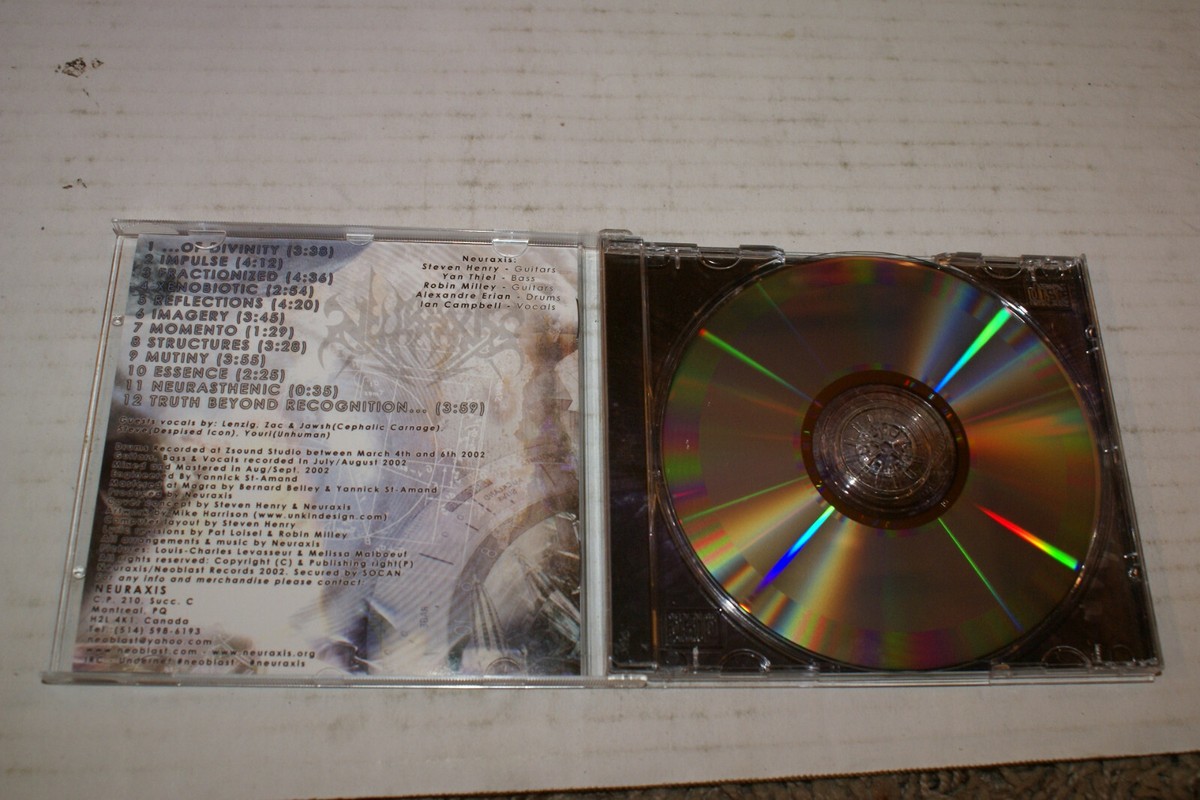 Neuraxis Truth Beyond CD Rare Canada Death Metal Private 1st 