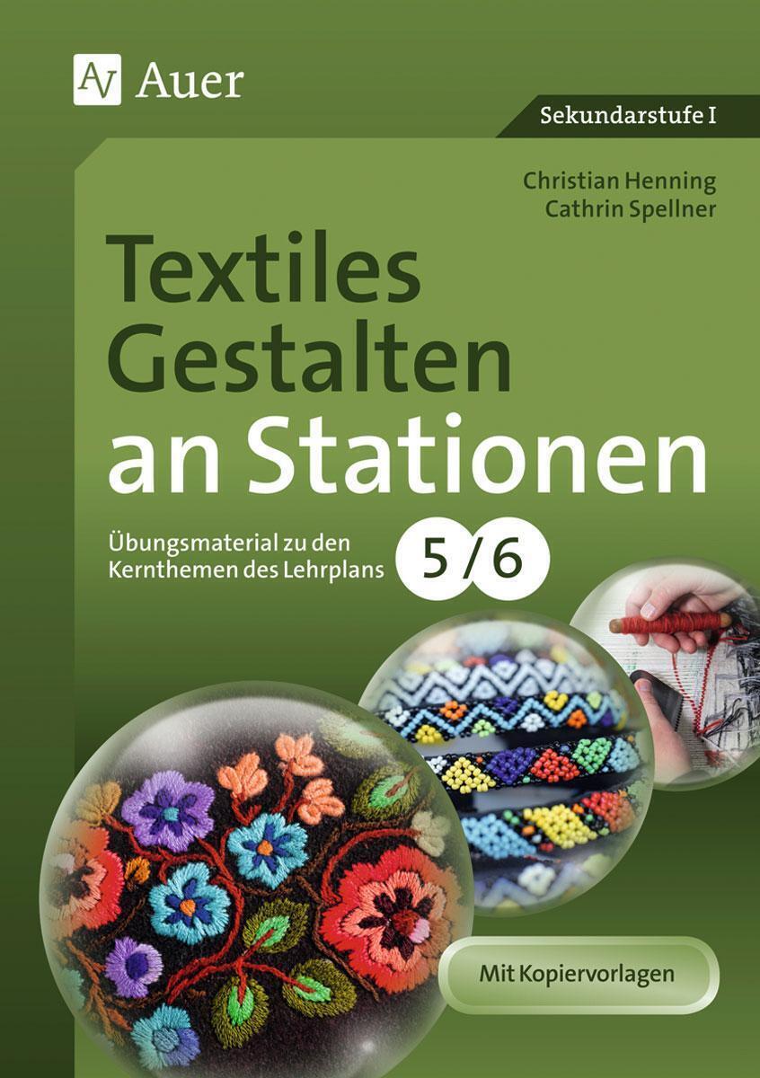 Thumbnail - Textiles Gestalten An Stationen 5-6 | Christian Henning (u. A.) |