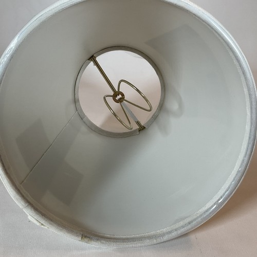 New PORTFOLIO LAMP SHADE Light Natural Canvas Mini Fabric Clip On 3.25X5.25" XS - Picture 4 of 4