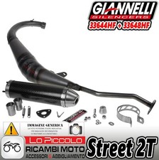 GIANNELLI SCARICO MARMITTA COMPLETA CARBONIO YAMAHA TZR 50 2004 2005 2006 2007