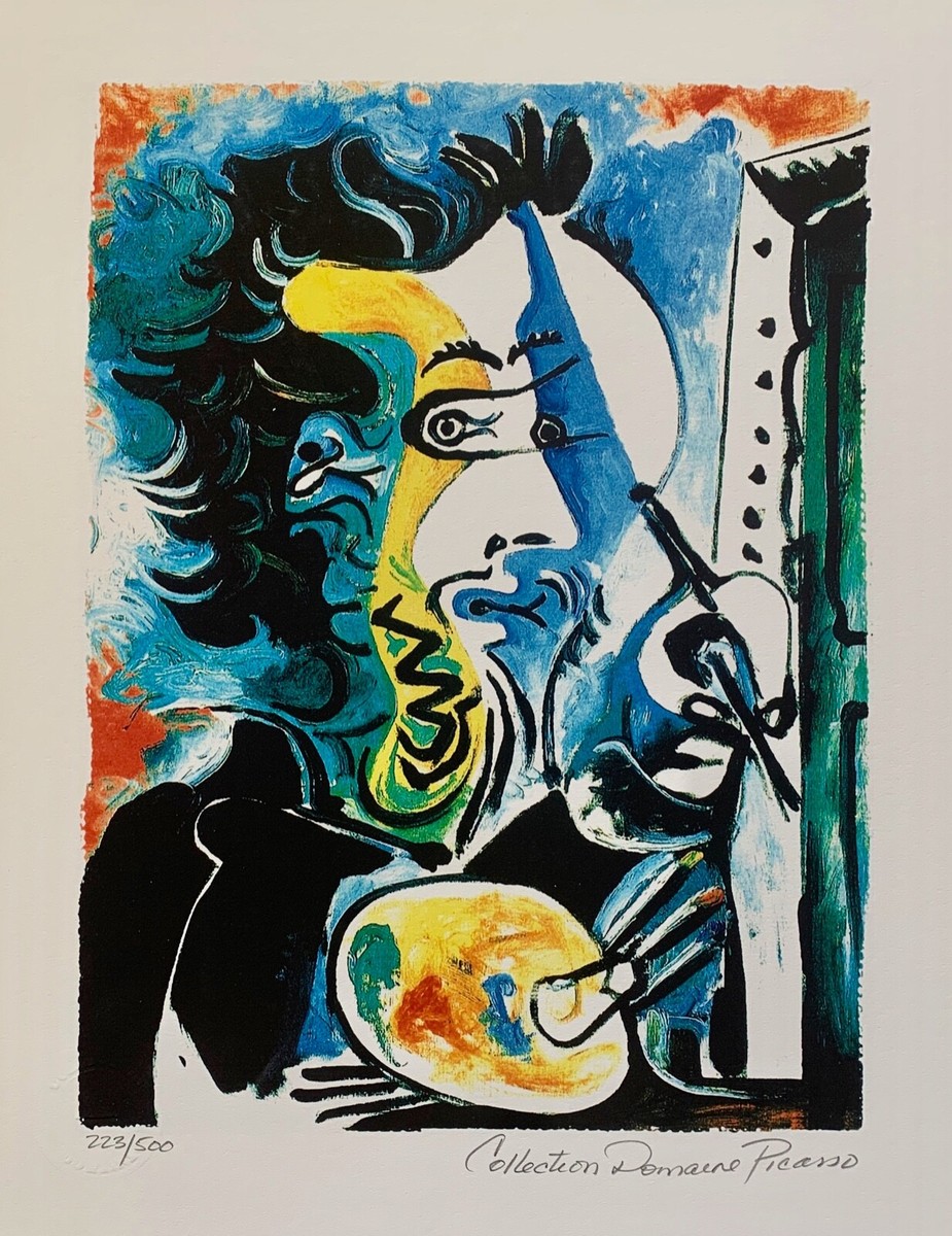 ピカソ Picasso EXPOSITION PABLO PICASSO EXPOSITION PEINTURE, 1956” BY PABLO PICASSO, GRAVURE OF THE
