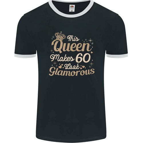 T-Shirt Cadeau Anniversaire 60 Ans Humour Drôle - Phrase Originale 60e