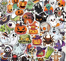 50 Pack Of Cool Halloween Stickers For Laptopwater Bottlephone Casetablet 50 Pack Of Cool Halloween Stickers For Laptopwater Bottlephone Casetablet