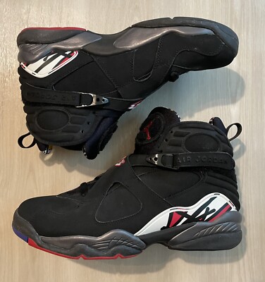 Deadstock 2013 Jordan 8 Retro Playoff Sz 9.5 W/ Card And Original