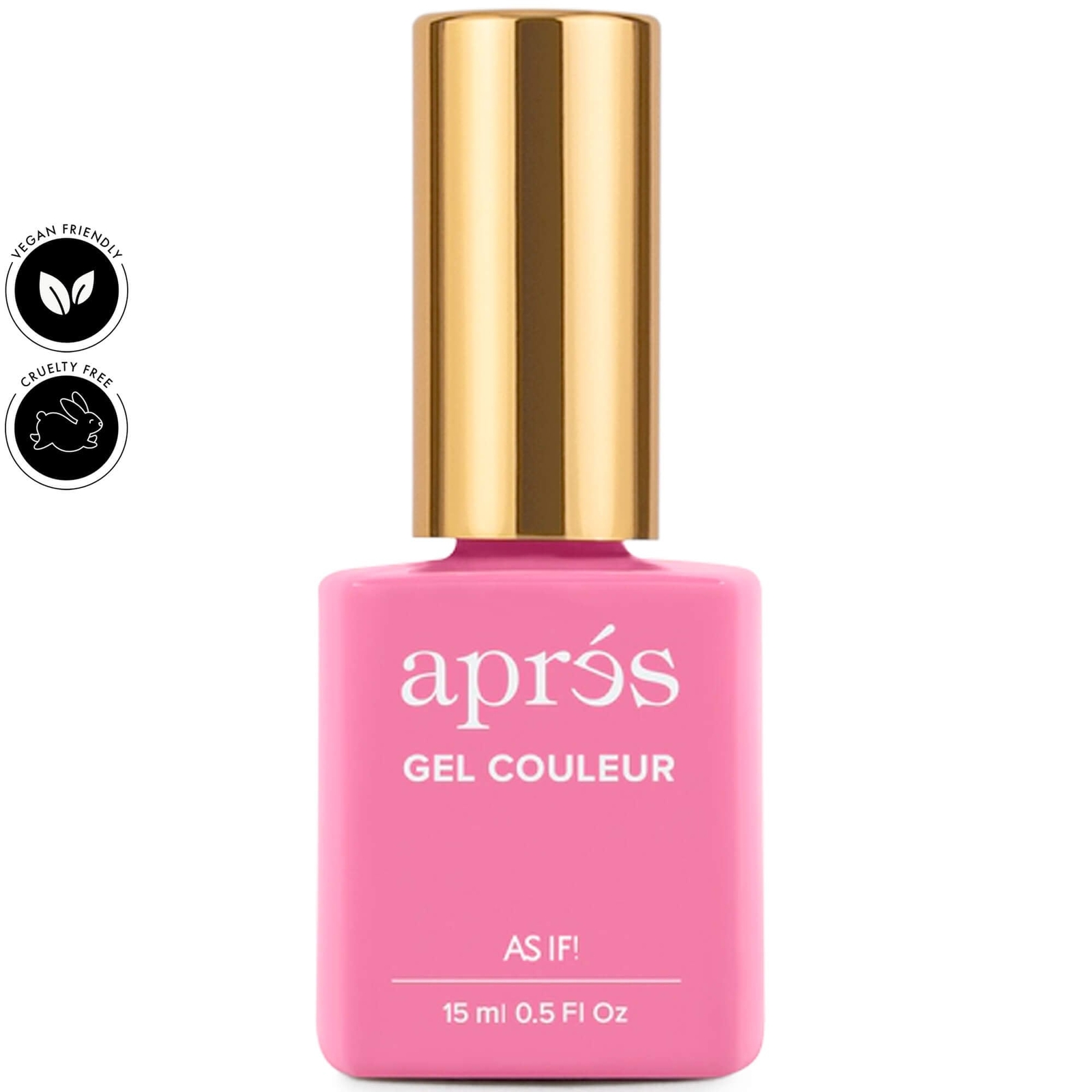 Aprés Apres Gel Couleur Vegan Gel Polish - As If! 15ml