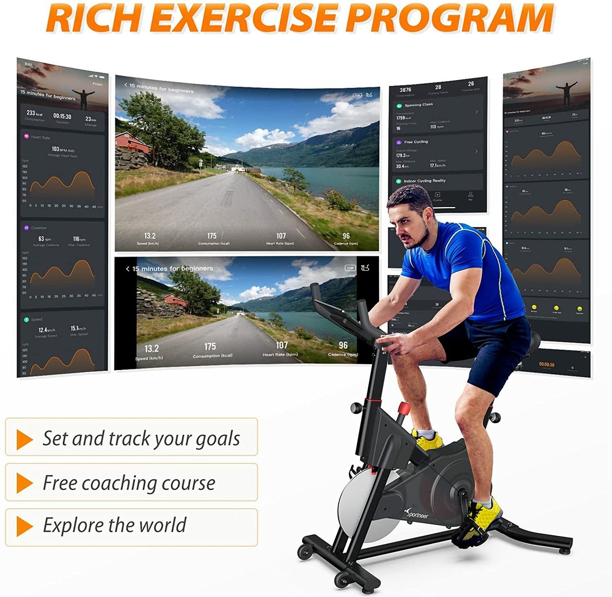 30 Minute Spin Class Stationary Bike Beginner Minute Spin Workout