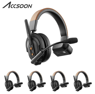 Accsoon CoMo SE Full Duplex Wireless Intercom System Headset 400M Noise Reductio