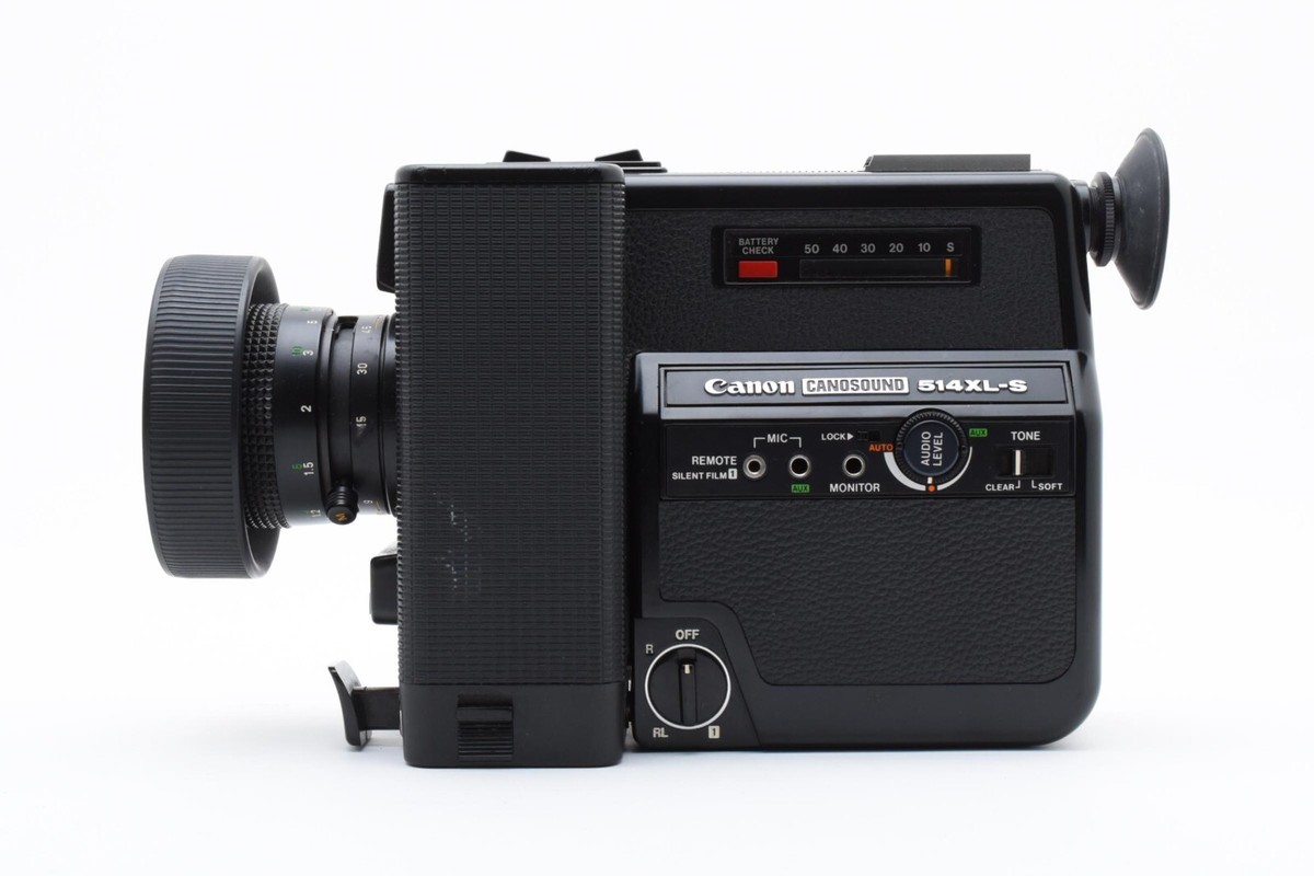キャノン8ミリCANOSOUND 514XL-S made in Japan Read [NEAR MINT] Canon Canosound 514 XL-S Super 8 8mm Movie