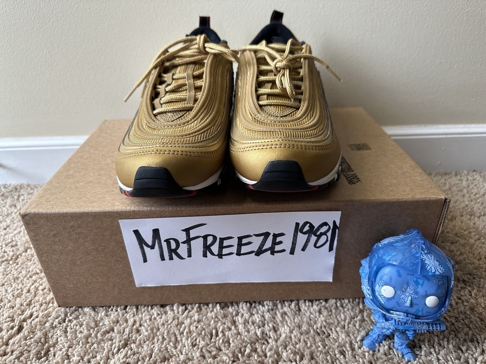 Nike Air Max 97 OG 2023 Metallic Gold - Size 10