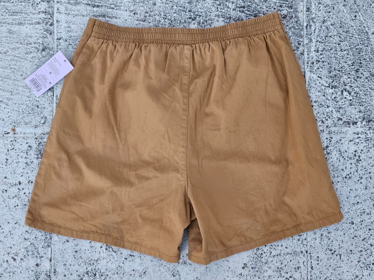 Wild Fable Women Shorts Camel Brown Cotton Blend Shorts Size S