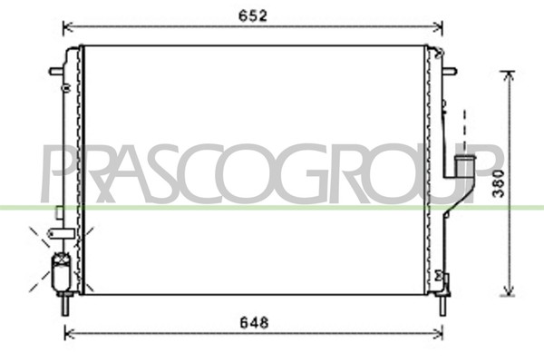 KüHler WasserküHler FüR Dacia Duster Sandero Renault Logan I FS US KS LS-image