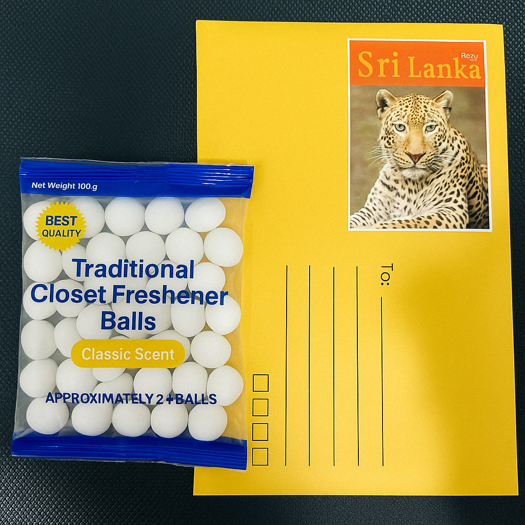 50/100/200/400 Classic Scent Closet Freshener Balls  Sealed Storage Packs