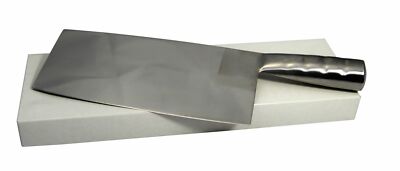 [  No.4 ] JADE TEMPLE Hackmesser 29.5cm Griff und Schneide STAINLESS STEEL KV