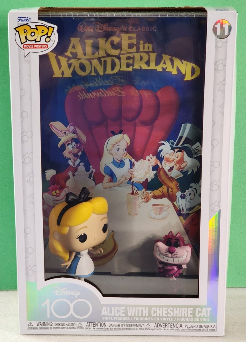 Funko Pop! Movie Posters Disney100 Alice in Wonderland Cheshire