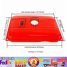 15L  Generator Gas Fuel  Gasoline Tank Rectangular For Honda Series