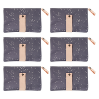 6 X 1 St. Babylove Windeltasche Grau/Beige, 1 St
