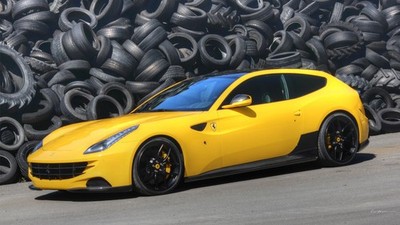 Ferrari FF car vehicle Exotic Supercar 11x17 Poster