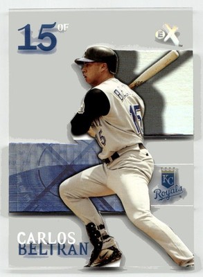 2003 Fleer E-X #35 Carlos Beltran