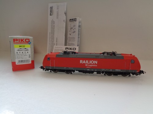 Locomotora eléctrica Piko H0 57474 BR 185 077-5 DB en EMBALAJE ORIGINAL BH4774 | Condition: Gebraucht
