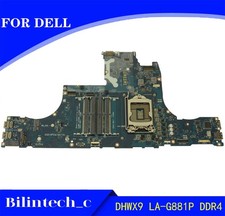 0DHWX9 FOR Alienware Area-51m Motherbroad LA-G881P DDR4 #tp