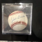 Hank Aaron Signed Official National League Baseball Autographed Original