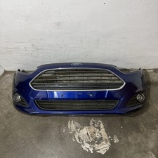 FORD FIESTA MK7.5 2013-2017 FRONT BUMPER COMPLETE DEEP IMPACT BLUE