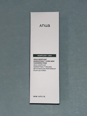 ANUA Heartleaf Quercetinol Pore Deep Cleansing Foam, 5.07 fl.oz (150ml) K Beauty