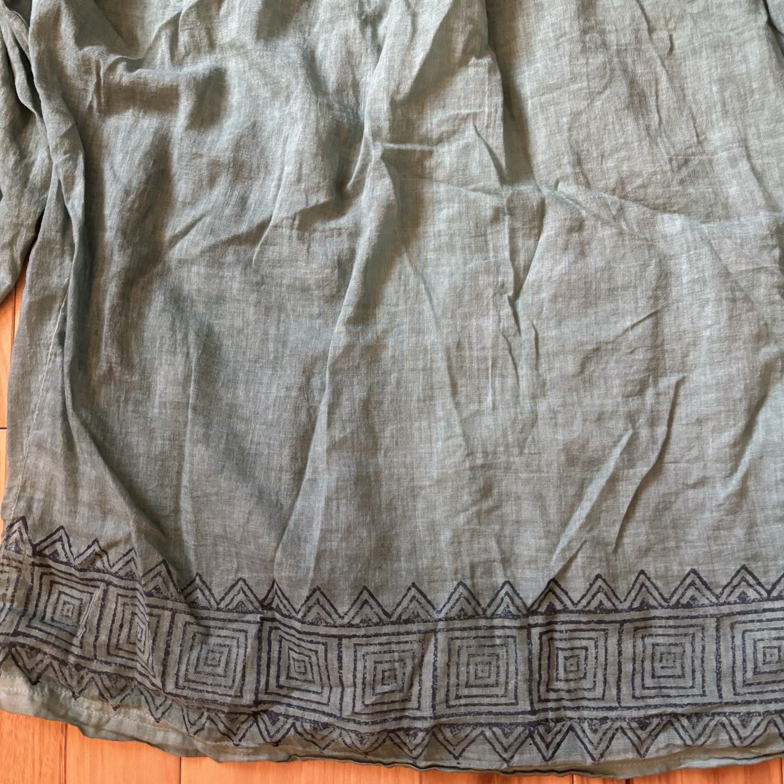 Signals Boho Patterned Button Front Lightweight C… - image 8