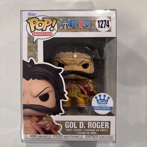 Funko Pop! One Piece - Gol D. Roger - Funko Shop (Exclusive) #1274 W/ Protector