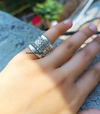 Silver Ring Set, 925 Sterling Silver Rings, Handmade Rings, Statement All Size