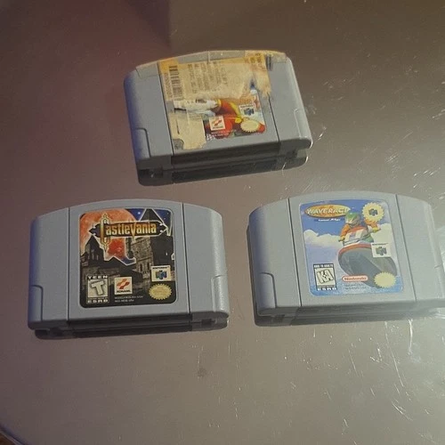 New ListingNintendo 64 Game Lot. Castlevania, Mystical Ninja Starring Goemon, Wave Race 64