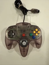 Nintendo 64 N64 Controller Atomic Purple OEM Tested Works Original Authentic