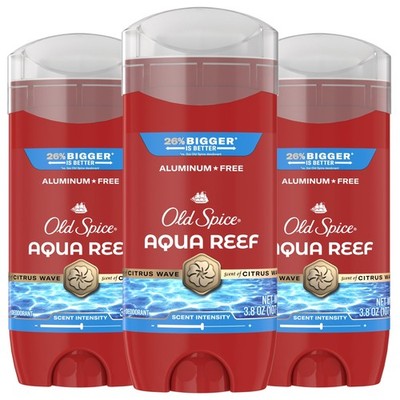 Old Spice Aluminum Free Deodorant for Men, 24/7 Odor Protection, 24/7 Freshne...