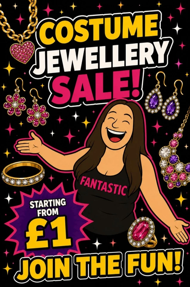 Fantastic costume jewellery live!