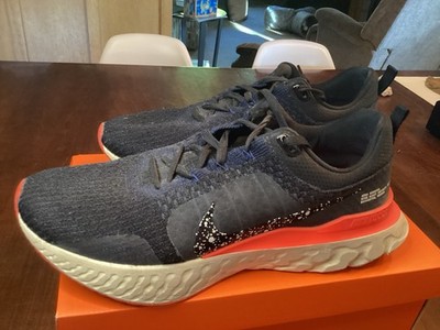 Size 15- Nike React Infinity Run Flyknit 3 Obsidian Crimson