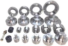 Dimple Dies Set 10 Pieces 1/2" 3/4" 1" 1 1/4" 1 1/2" 1 3/4" 2" 2 1/2" 3" Dzus