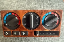 1994-1999 LAND ROVER DISCOVERY AC AIR CLIMATE CONTROL HEATER SWITCH PANEL OEM