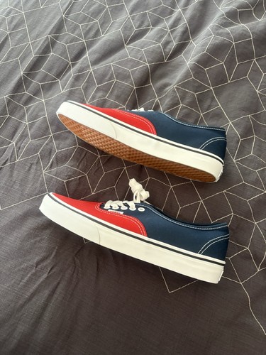 SCARPE VANS ERA PRO 50° ANNIVERSARIO '76 BLU NAVY/ROSSO taglia 8,5 uomo/donna 10 - Foto 9 di 10