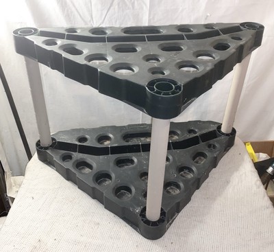 RUBBERMAID GARDEN TOOL STORAGE ORGANIZING RACK