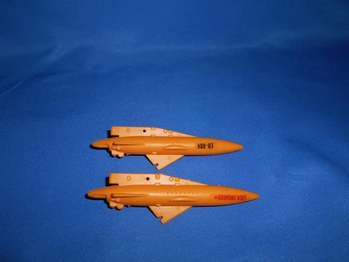 1985  GI JOE ARAH SNOW CAT 2 YELLOW TORPEDO MISSILE STICKERS PART ACCESSORY