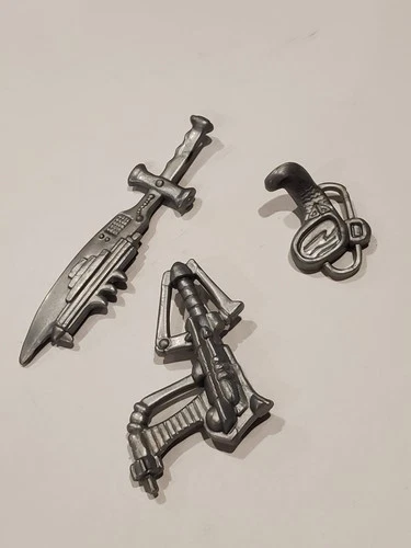 TMNT weapons lot 1988 Raph space cadet sword gun Playmates Toys vintage