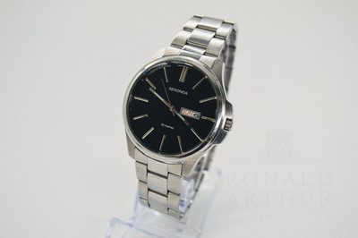 Sekonda N3381 CKX Gents Large Quartz Day/Date Wristwatch 42mm New Battery