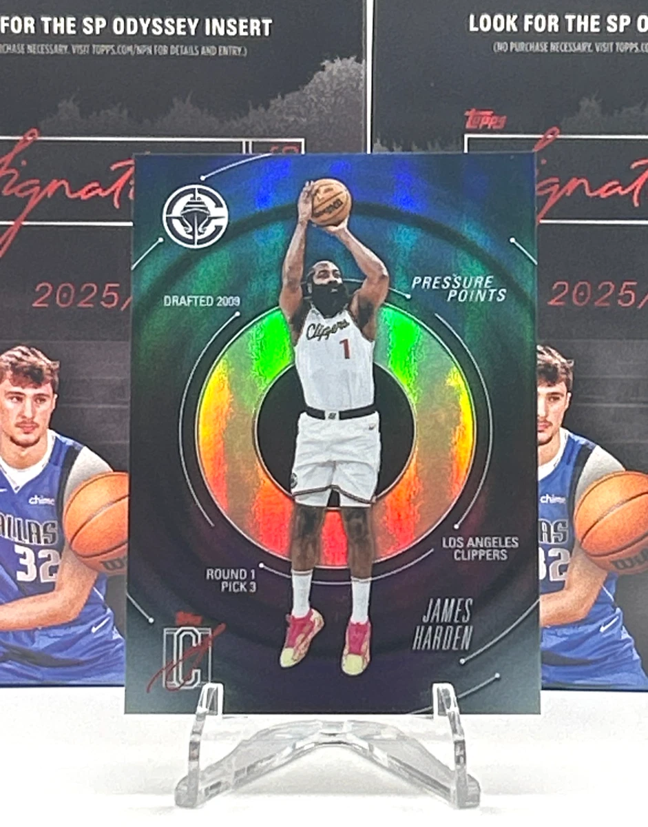 Topps James Harden Basketball Sports Trading Card Singles for sale