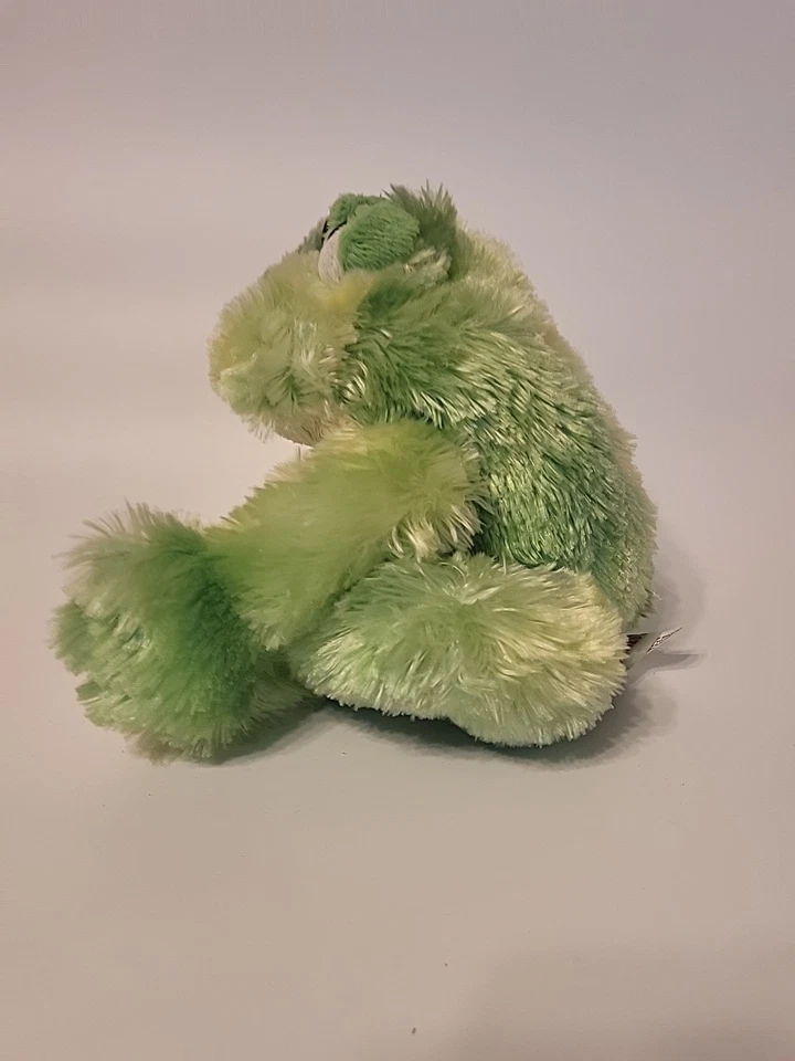 Ganz Webkinz Tie Dye Frog Green Stuffed Animal HM162 Plush Toy No Code - Image 2 of 4