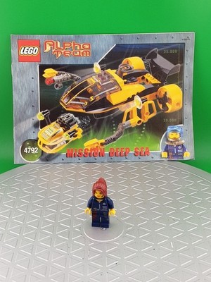 26-27 WAVE2 リミテッドパック　ファイナルかめはめ波　FW Lego Alpha Team Mission Deep Sea Instr. (4792) with Cam Attway