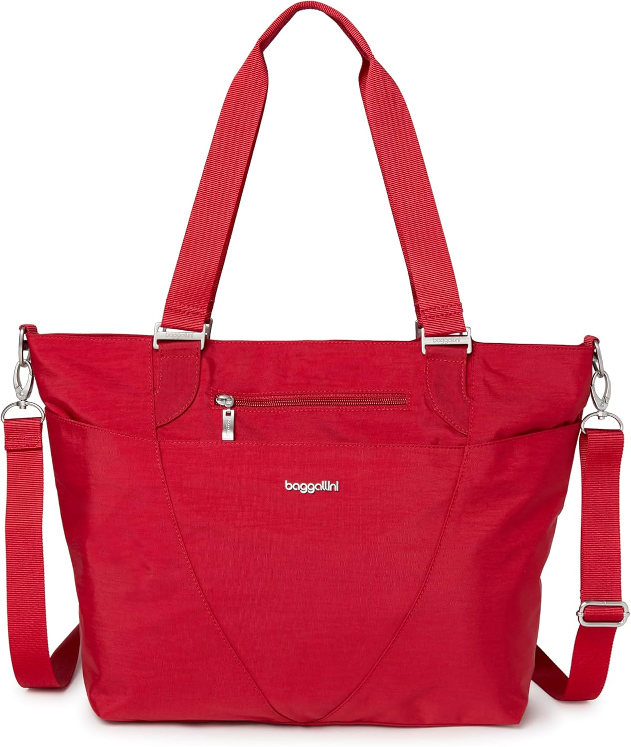 Baggallini Avenue 12x18 Lightweight Laptop Tote for Women Work Travel