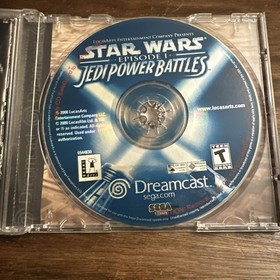 Star Wars: Episode I: Jedi Power Battles (Sega Dreamcast) Complete - Authentic